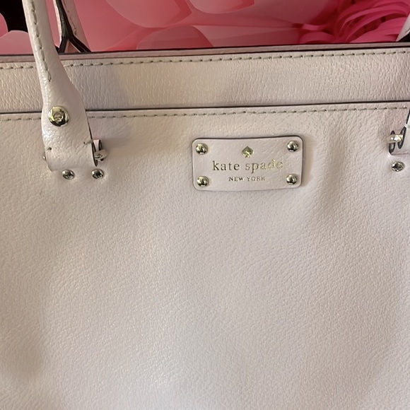 Kate Spade Large Pebble Leather Blush Pink Satchel. - Picture 4 of 10